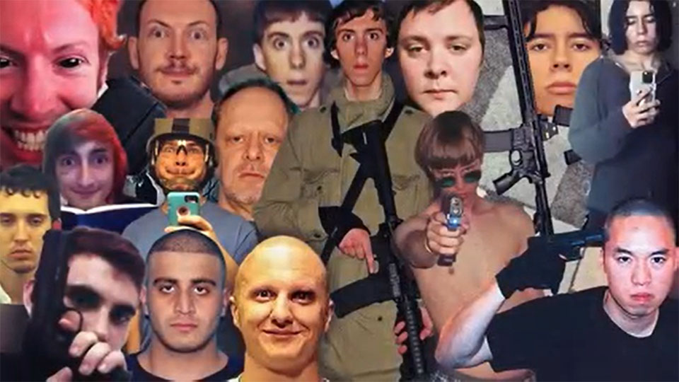 Collage of MK-Ultra Mind Control mass shooters